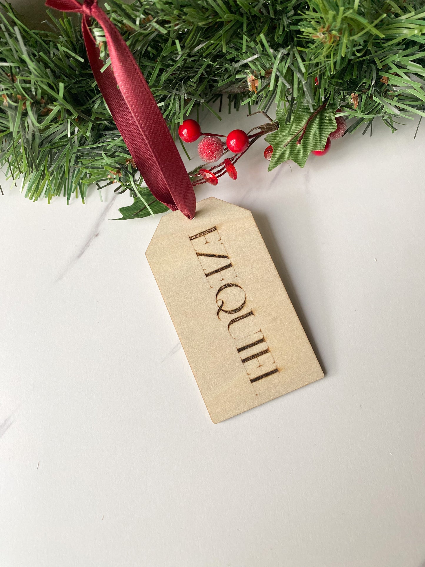 Wood Tag
