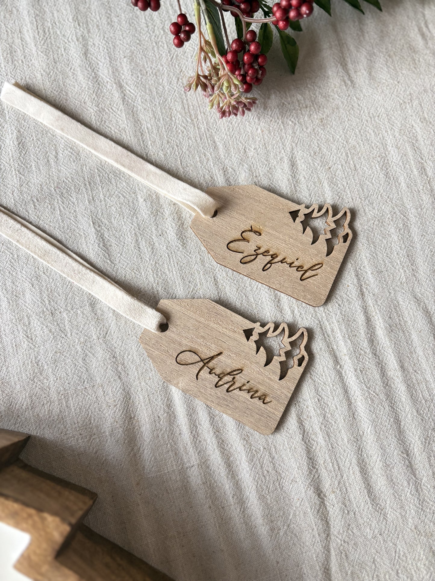 Wood Tag Design