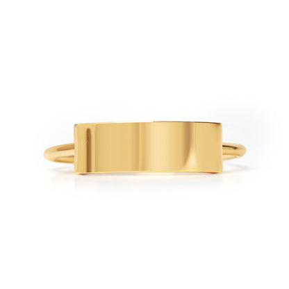 Gold Bar Ring