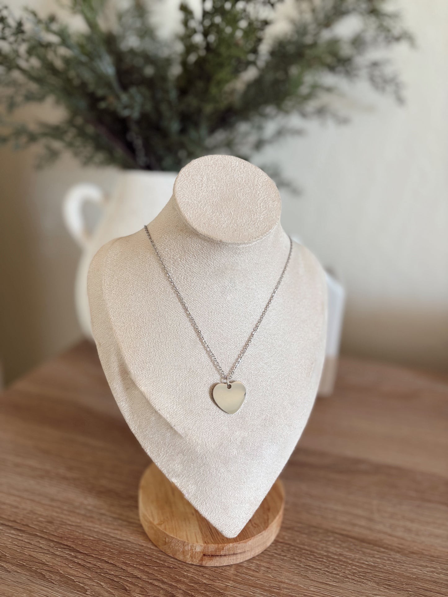 Silver Heart Necklace