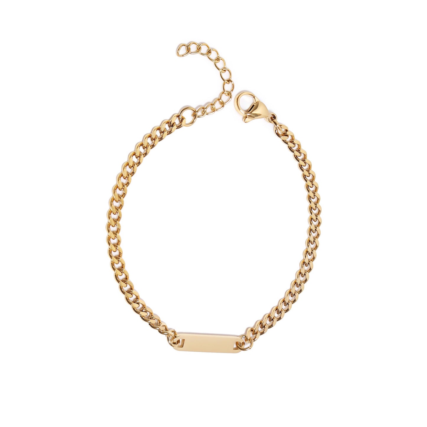 Gold Thin Bar Bracelet