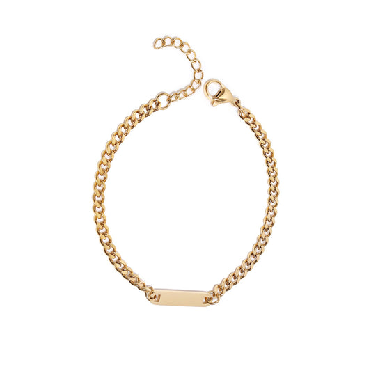 Gold Thin Bar Bracelet